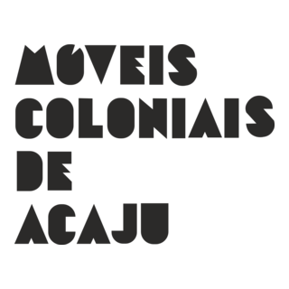 Móveis Coloniais de Acaju Logo PNG Vector