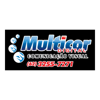 Multicor Digital Logo PNG Vector