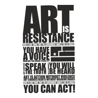 NIN - An Art is Resistance Logo PNG Vector