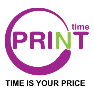 Ontime Print Logo PNG Vector