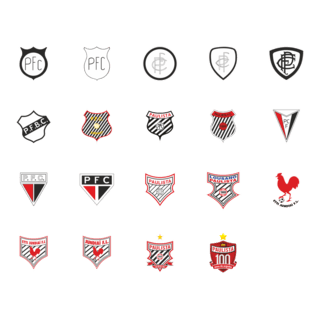 Paulista Futebol Clube - Jundiaí / SP Logo PNG Vector