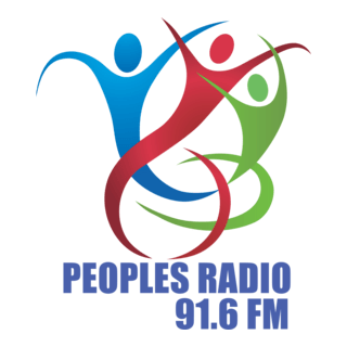 Peoples Radio 91.6FM Logo PNG Vector