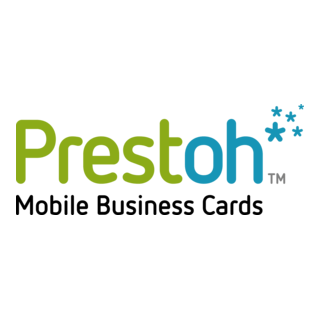 Prestoh Mobile Business Cards Logo PNG Vector
