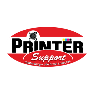 Printer Support Logo PNG Vector