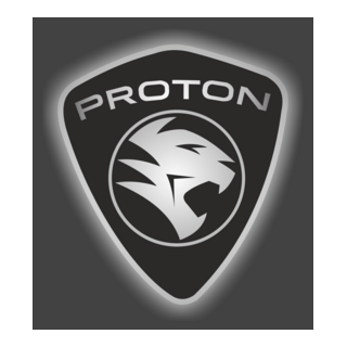 Proton B&W Logo PNG Vector