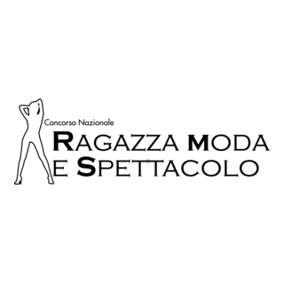 Ragazza Moda e Spettacolo Logo PNG Vector
