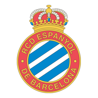 RCD Espanyol Barcelona 90's Logo PNG Vector