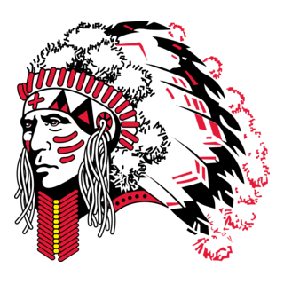 Red indian warrior Logo PNG Vector