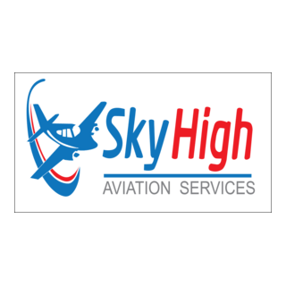 Sky High Aviation Services Logo PNG Vector