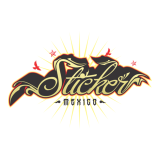 Sticker México Logo PNG Vector