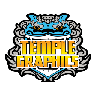 Temple Graphics and Design Logo PNG Vector