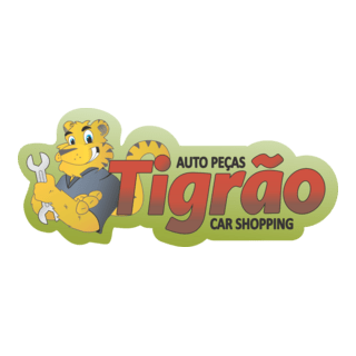 Tigrão Auto Peças Logo PNG Vector