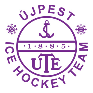 Újpesti TE Icehockey Team Logo PNG Vector