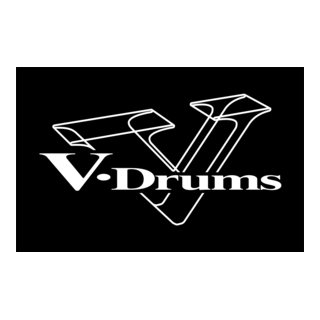 V-Drums Logo PNG Vector