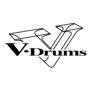 V-Drums Logo PNG Vector