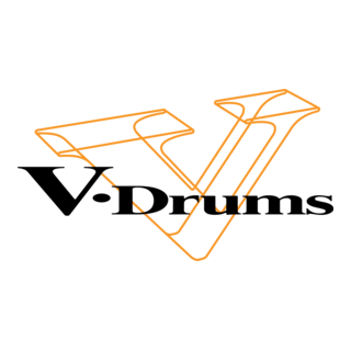 V-Drums Logo PNG Vector