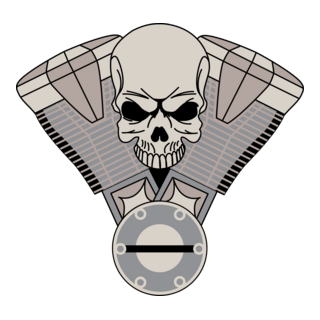 V-twin Motor Logo PNG Vector