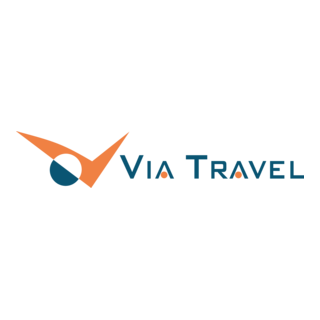Via Travel Logo PNG Vector