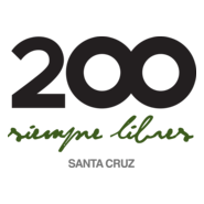 200 Años Bicentenario Santa Cruz Logo PNG Vector