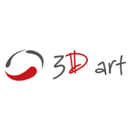 3D Art Logo PNG Vector
