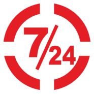 7/24 Logo PNG Vector