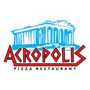 Acropolis Pizza Logo PNG Vector