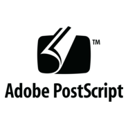 Adobe PostScript Logo PNG Vector