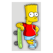 Bart Simpson Logo PNG Vector