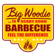 Big Woodie BBQ Logo PNG Vector
