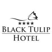 Black Tulip Hotel Dej Logo PNG Vector