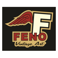 Feno Vintage Art Logo PNG Vector