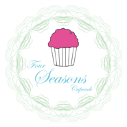 Four Seasons Cupcack Logo PNG Vector