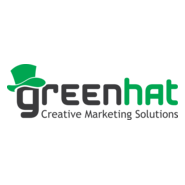 Green Hat Logo PNG Vector