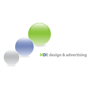 MDE Advertising Logo PNG Vector