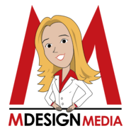 MDesign Media Logo PNG Vector