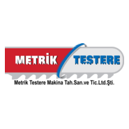 Metrik Testere Makina Logo PNG Vector
