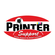 Printer Support Logo PNG Vector