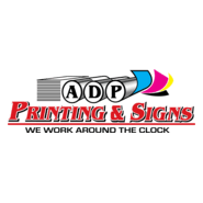 printing & signs Logo PNG Vector