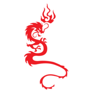Red Dragon Logo PNG Vector