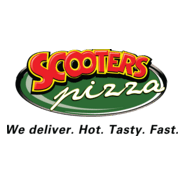 Scooters Pizza Logo PNG Vector