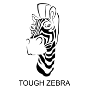 Tough Zebra Logo PNG Vector