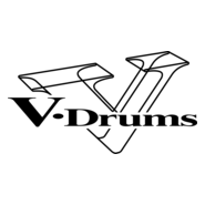 V-Drums Logo PNG Vector