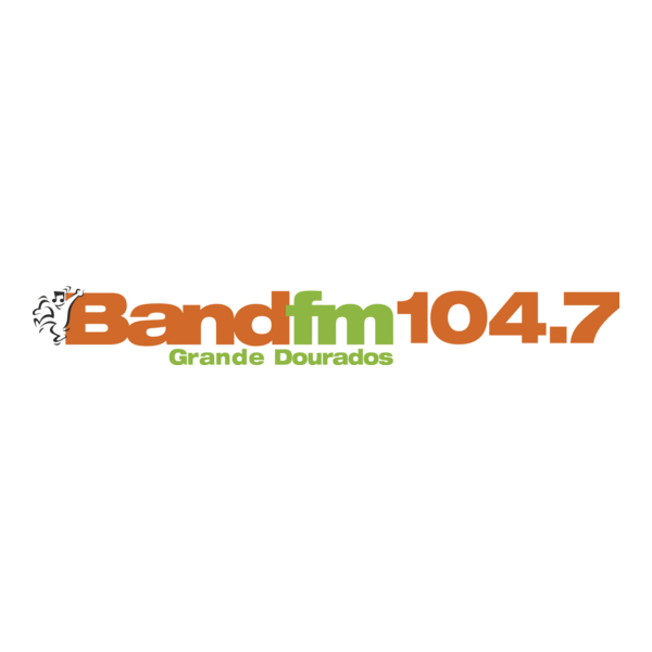 104.7 BAND FM Grande Dourados Logo PNG Vector