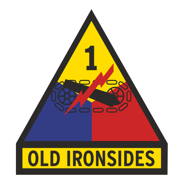 1st Armored Division Logo PNG Vector