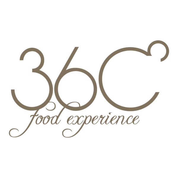 360 Food Experience Logo PNG Vector