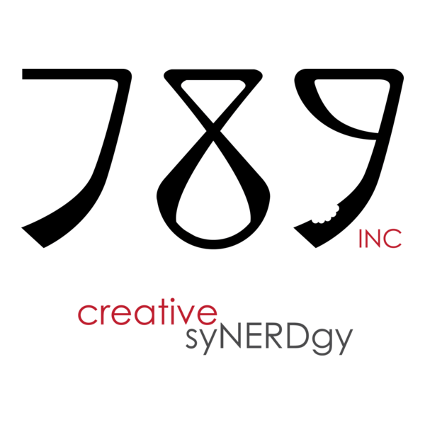 789, Inc. - Creative SyNERDgy TM Logo PNG Vector