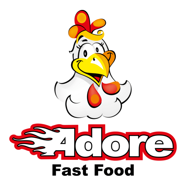 Adore Fast Food Logo PNG Vector