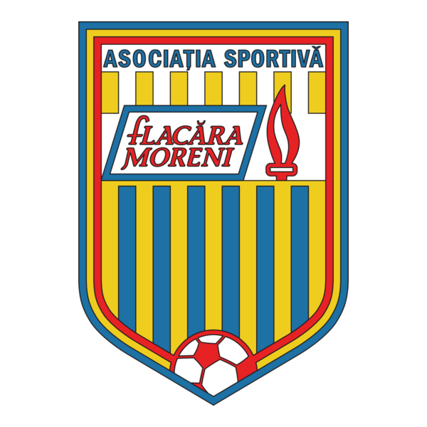 AS Flacara Moreni late 80's Logo PNG Vector