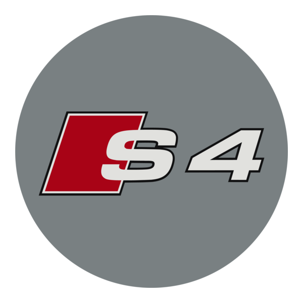 Audi S4 Logo PNG Vector
