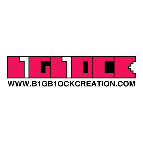 B1GB1OCK creation Logo PNG Vector